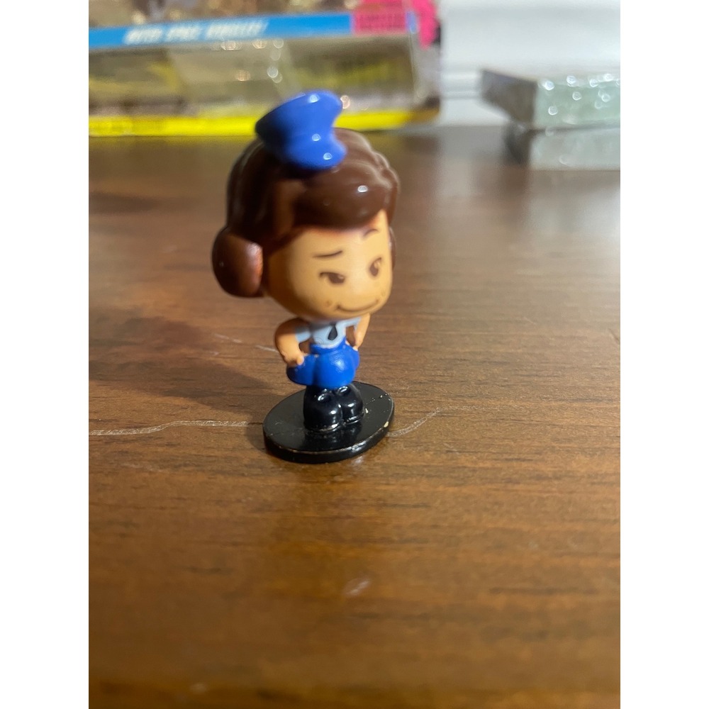 Vintage Micro Machines Police Officer Miniature Figure Blue from toy story